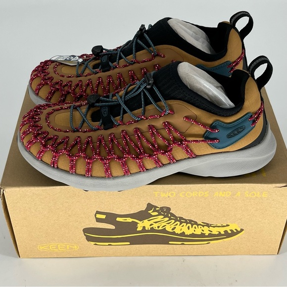 KEEN NEW UNEEK SNK SNEAKERS BROWN SUGAR BLACK WOMEN’S 8.5 MEN’S 7 HIKING OUTDOOR - Picture 4 of 13